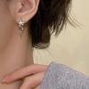Nicho Design Lava Star Stud Brincos 2023 Novo estilo elegante estilo brincos Ins joias de orelha