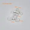 Pestillo de Puerta de Acero Inoxidable para Uso Doméstico, Cerrojo para Puerta de Granero, Cerradura para Jaula de Mascotas, Pestillo de Palanca de 90 Grados, Cerradura Antirrobo en Ángulo Recto para Puerta Corredera