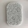 Fabricantes de tapetes para mesa de lavado suministran tapete de jabón de anillo de trefilado de alambre de PVC tapete para taza de lavado de baño estante absorbente para jabón tapete de jabón