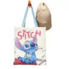 Bolsa de Lona de Alto Valor Gran Capacidad Linda Caricatura Estrella Bebé Estudiante Bolsa de Hombro para Libros Bolsa de Compras Portátil para Mujeres