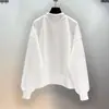 Sudadera negra de retazos irregulares estilo europeo para mujer, nueva versión coreana para primavera y otoño 2026, jersey holgado y versátil sin capucha