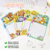 Pizarra de Dibujo Borrable de Dibujos Animados para Niños, Doble Cara para Graffiti, Jardín de Infancia, Estudiantes de Primaria, Linda para Escribir Mensajes, Regalo de Recompensa, Papelería