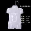 Maniquí de Torso Femenino, Maniquí 3D Masculino, Accesorios de Exhibición para Ropa Interior y Trajes de Baño Infantiles, Colgador para Ropa Hanfu