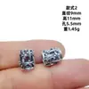 Cuentas Huecas de Plata del Tíbet con Agujero Grande en Forma de Corazón, Cuentas para Ensartar Hechas a Mano, Venta al por Mayor de Joyería DIY