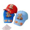 Gorra de red nueva para niños transfronteriza, gorra de punto de dibujos animados linda, verano 2025, sombrero para el sol para niños, comercio exterior