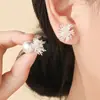 Un Pendiente de Perla Versátil con Forma de Fuego Artificial, con un Toque de Lujo Ligero y de Alta Gama, un Pendiente de Diente de León Impresionante y Único Perfecto para Cualquier Atuendo