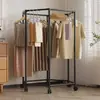 Tendedero Multifuncional Hexagonal para Balcón, Tendedero Móvil de Piso para el Hogar, Colgador de Ropa y Sombreros para Dormitorio