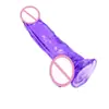 Pênis de cristal feminino simulação de pênis sexy masturbação produtos sexuais brinquedos adultos sexo Comércio Exterior fábrica atacado