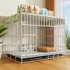 Jaula para perros pequeños, valla de puerta plegable para interiores, adecuada para Teddy, Bichón, perros de tamaño mediano, Corgi, Border Collie, cama para perros específica para mascotas