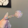 Pinza de Pato de Diamante Colorido de Cristal Super Hada para Mujeres 2026 Nuevo Estilo Exquisita Dulce Pinza para el Cabello Pinza Lateral Accesorio para el Cabello