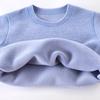 Conjunto de Ropa Interior Térmica para Niños, Ropa Gruesa de Otoño y Pantalones, Pijama de Felpa Sin Costuras para Niños y Niñas, Ropa de Dormir de Otoño e Invierno