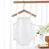 Ropa de Bebé Jingqi Verano Delgado Sin Mangas Mameluco Body para Recién Nacidos Body de Triángulo