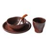 Xiangyuan Meimian Louça Tigela Pequena Restaurante de Hot Pot Comercial Restaurante Conjunto de Quatro Peças Imitação de Porcelana Estilo Montanha Prato de Acompanhamento