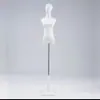 Accesorios para Maquetas de Vestidos de Novia, Escaparate de Tienda de Ropa Femenina, Maniquí de Cuerpo Entero Blanco y Negro, Soporte de Exhibición para Vestidos