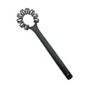 En Stock Machacador de Papas Vertical Integrado Espátula Espátula de Cocina Antiadherente Utensilios de Cocina de Nylon Set de 5 Piezas Negro