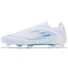 Chuteiras de Futebol Messi F50+ Ultraleves Chuteiras Longas para Campo Chuteiras Quebradas Tf Sem Cadarços Velocidade Falcão Infantil Adulto de Cano Alto
