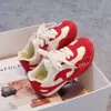 Tênis infantis da moda 2026 outono inicial nova cor em blocos leve cano baixo tênis de treino alemão para meninos e meninas tênis esportivos