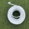 Tubo de modelado blanco dorado para bodas tubo de PVC con forma de aluminio plástico tubo accesorios de decoración de escenario tubo duro sin palabras