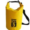 Bolsa impermeable 5L de suministro directo en stock/naranja. Negro. Amarillo. Azul. Rosa. Bolsa tipo cubo impermeable verde para exteriores/