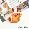 Dibujo Animado 2025 Nueva Decoración de Navidad DIY Accesorios de Resina Pegamento de Crema Grande Pasador para el Cabello Funda para Teléfono Móvil Hebilla de Zapato