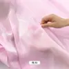 Tejido de Malla Brocada Ligera Flotante Seda Satén Perlada Malla Densa Brillante Vestido Camisa Ropa Boda Tela de Diseñador