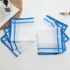 Lenço de Bolso Unisex em Poliéster 35cm com Estampa Xadrez, Quadrado Decorativo para Ternos, Item Popular de Venda Transfronteiriça, Fino