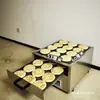 Horno Eléctrico Comercial para Hornear Pan Blanco, Bollos de Carne y Tortitas Mecánicas de Semillas de Sésamo