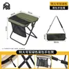 Mochila taburete plegable, estuche, taburete portátil, silla plegable pequeña para exteriores, taburete de pesca, asiento de tren de viaje, silla plegable