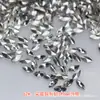 Accesorios para Uñas, Pedrería con Base Puntiaguda, Pedrería con Forma de Ángulo Recto, Decoraciones de Uñas de Lujo Transparentes al por Mayor, Pedrería Plana con Forma de Flor de Ciruelo de 6 mm