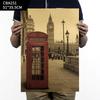 Póster Retro Pintura Decorativa Hogar Dormitorio Tienda Mural Adhesivo Estrella Estrella Foto Póster Adhesivo Papel Kraft