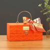Más fácil para Decoración de Caja de Regalo del Festival de Medio Otoño Pañuelo Pequeño de Seda Bolsa Larga para Regalo del Festival del Bote del Dragón Accesorios de Serpentina