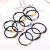 L153 con Banda de Goma de Letras Anillo para el Cabello de Alta Elasticidad Cuerda para el Cabello Cuadrada Pequeña Joyería Venta al por Mayor Fabricantes de Accesorios para el Cabello