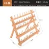 12 46 60 Suporte para Carretel de Linha Artesanato em Couro DIY Costura à Mão Linha de Couro Linha Encerada Redonda Suporte Dobrável para Linha Suporte de Madeira
