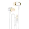 Em Estoque Fones de Ouvido com Fio 3.5mm Plug Direto Fones de Ouvido Intra-auriculares com Controle Remoto e Microfone Fones de Ouvido Universais para Celular Venda por Atacado