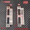 Cuerpo de cerradura fuelle deflector habitación pieza de cerradura de puerta cuerpo de cerradura interior pieza de hierro deflector de acero inoxidable pieza guía de puerta de cerradura