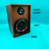 Caixa Vazia Grossa Passiva Hifi para Alto-falante de Carro de 5 polegadas 6,5 polegadas Caixa de Teste Gabinete Acústico Subwoofer