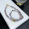 Collar de Perlas Naturales Barrocas Moradas de Venta Caliente en Otoño para Mujer, Collar de Clavícula de Lujo de Alta Gama Estilo Francés