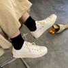 Zapatos Blancos de Lona para Mujer, Tenis Blancos Versátiles Ulzzang, Nuevo Modelo 2026 Zapatos para Mujer, Zapatos Bajos de Tendencia para Estudiantes