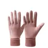 Guantes para Hombre de Ante Otoño e Invierno Algodón Cálido Forrados de Felpa Motocicleta Eléctrica Invierno Exterior Resistentes al Viento Ciclismo