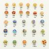 Oro antiguo 8mm esmalte cloisonné color agujero cuentas redondas cuentas barril espaciadores diy pulsera cuentas azul para hornear accesorios diy