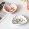 Molde de Silicone de Resina para Joias DIY, Caixa de Armazenamento de Sabão, Molde de Caixa de Armazenamento em Formato de Concha de Coração, Em Estoque para Atacado