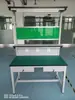 Mesa de controle com gaveta com trava mesa de operação mesa de inspeção de produtos com luz bancada antiestática com suporte para cabo de alimentação