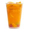 Vasos Desechables Personalizados para Té de Leche, Calibre 90, PP Engrosado Moldeado por Inyección, Vasos de Plástico Personalizados con Logo para Té de Leche