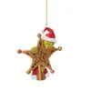 Pendente Criativo Grinch de Natal Transfronteiriço Decoração de Árvore de Natal Pingente de Acrílico Pingente