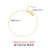 Pulseira Caixa de Prata Esterlina 925 Porta-Alfinetes Ajustável Bola de Silicone Pulseira de Pérola de Imitação Porta Vazio Corrente em Forma de O Acessórios