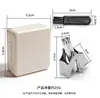Shuai Puke Recortador de vello nasal alemán de alta calidad acero inoxidable para hombre manual traje artefacto para afeitar la nariz