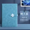 Set de Cuaderno A5 con Hebilla Metálica de Negocios y Caja de Regalo de Alta Gama para Manualidades, Regalo Souvenir para Reunión Anual Corporativa, Logo Impreso