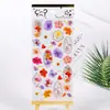 Pegatinas de cristal YT-HK DIY, decoración tridimensional de cuentas de mano, lindas pegatinas transparentes de recompensa para diario de equipaje para niños