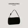 Bolsa Cilíndrica Portátil Retrô de Nicho, Bolsa Transversal Versátil de Camurça de Alta Qualidade para o Dia a Dia, Bolsa de Ombro Feminina da Moda para Outono e Inverno