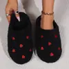 Zapatillas de Algodón Cerradas de Invierno Nuevo Estilo 2026, Zapatos Cómodos para Interior en Casa, Zapatillas de Felpa Cálidas Talla Grande